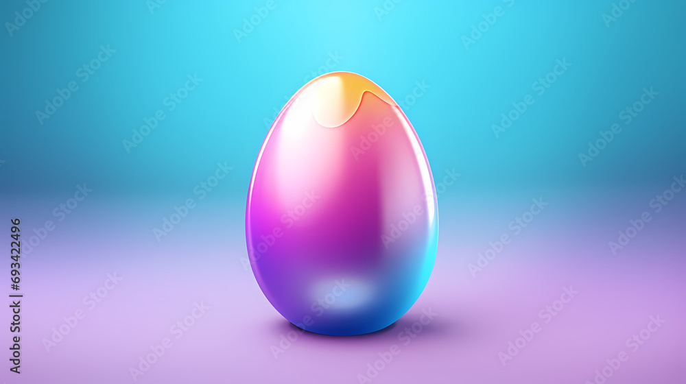 Vibrant 3D-rendered Easter eggs with a glossy finish, representing the joy and tradition of Easter Vibrant 3D-rendered Easter eggs with a glossy finish, representing the joy and tradition of Easter