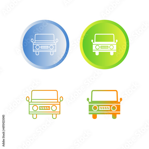 Jeep Vector Icon