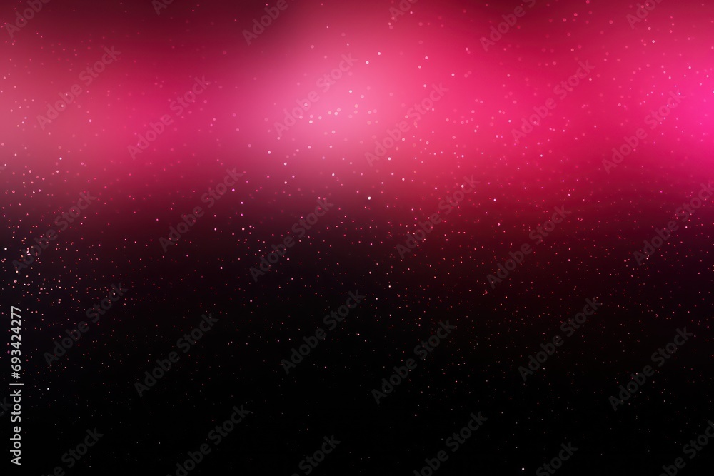 Glowing pink black grainy gradient background