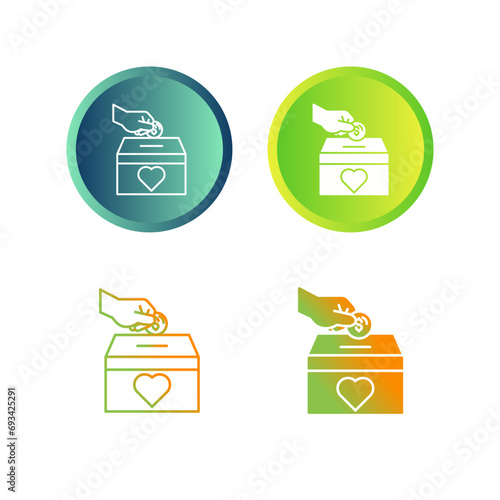 Donation Vector Icon