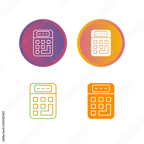 Calculator Vector Icon