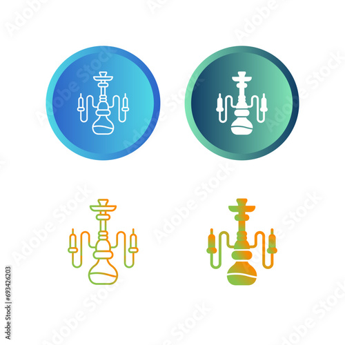 Hookah Vector Icon
