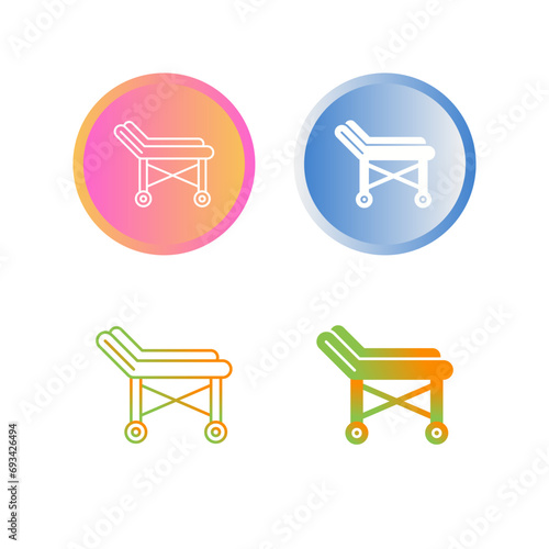 Stretcher Vector Icon