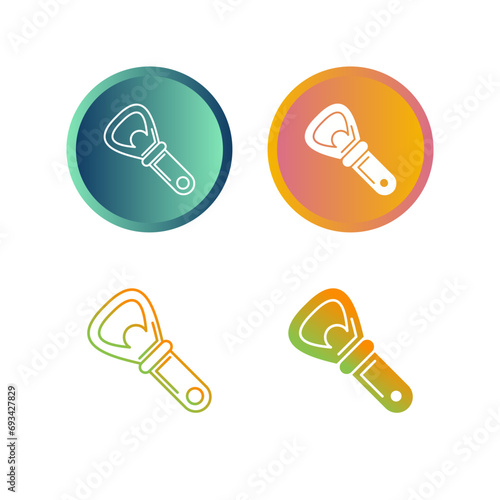 Bottle Opener Vector Icon