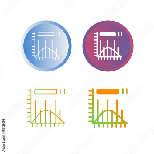 Histogram Vector Icon