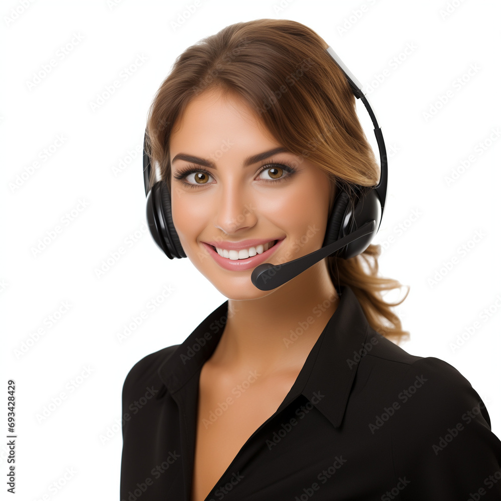 happy female call center agent, style rav, happy female call center agent, style rav,