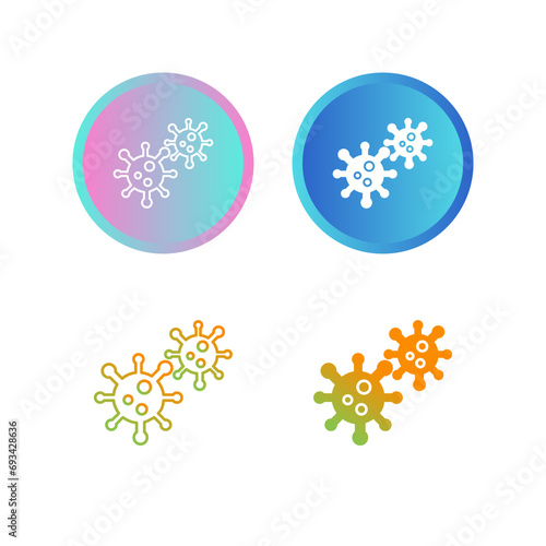 Covid virus Vector Icon