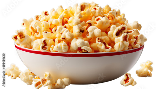 Buttered popcorn clipart, popcorn bucket graphics, movie snack symbols, buttered popcorn, popcorn, snack, on transparent background photo
