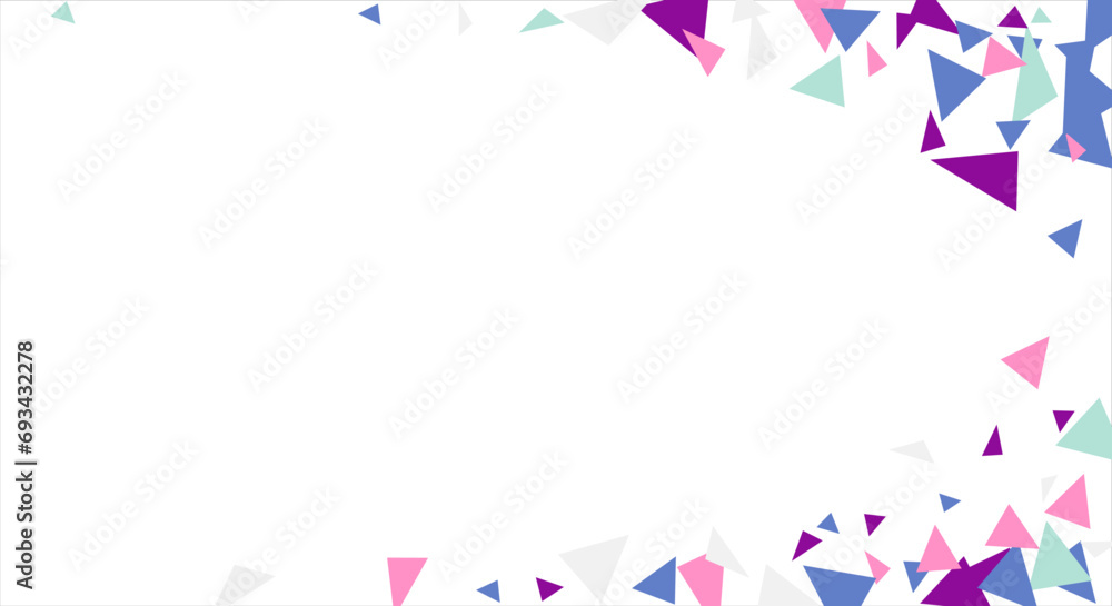 Frame of colored triangles abstract geometric pattern. Can be used as poster, banner, border, background, wallpaper, card, print, web. Vector illustration. Frame of colored triangles abstract geometric pattern. Can be used as poster, banner, border, background, wallpaper, card, print, web. Vector illustration.