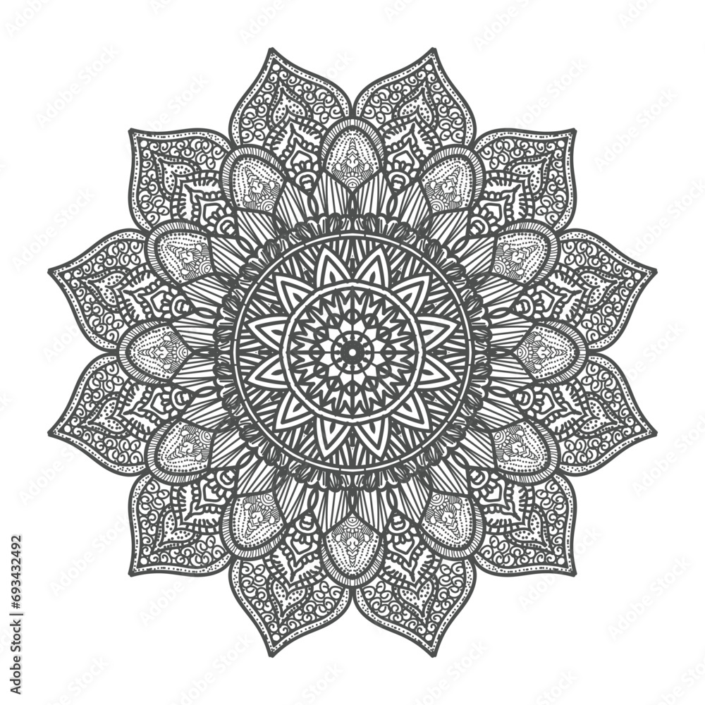 Vector luxury mandala template background and ornamental design for ...