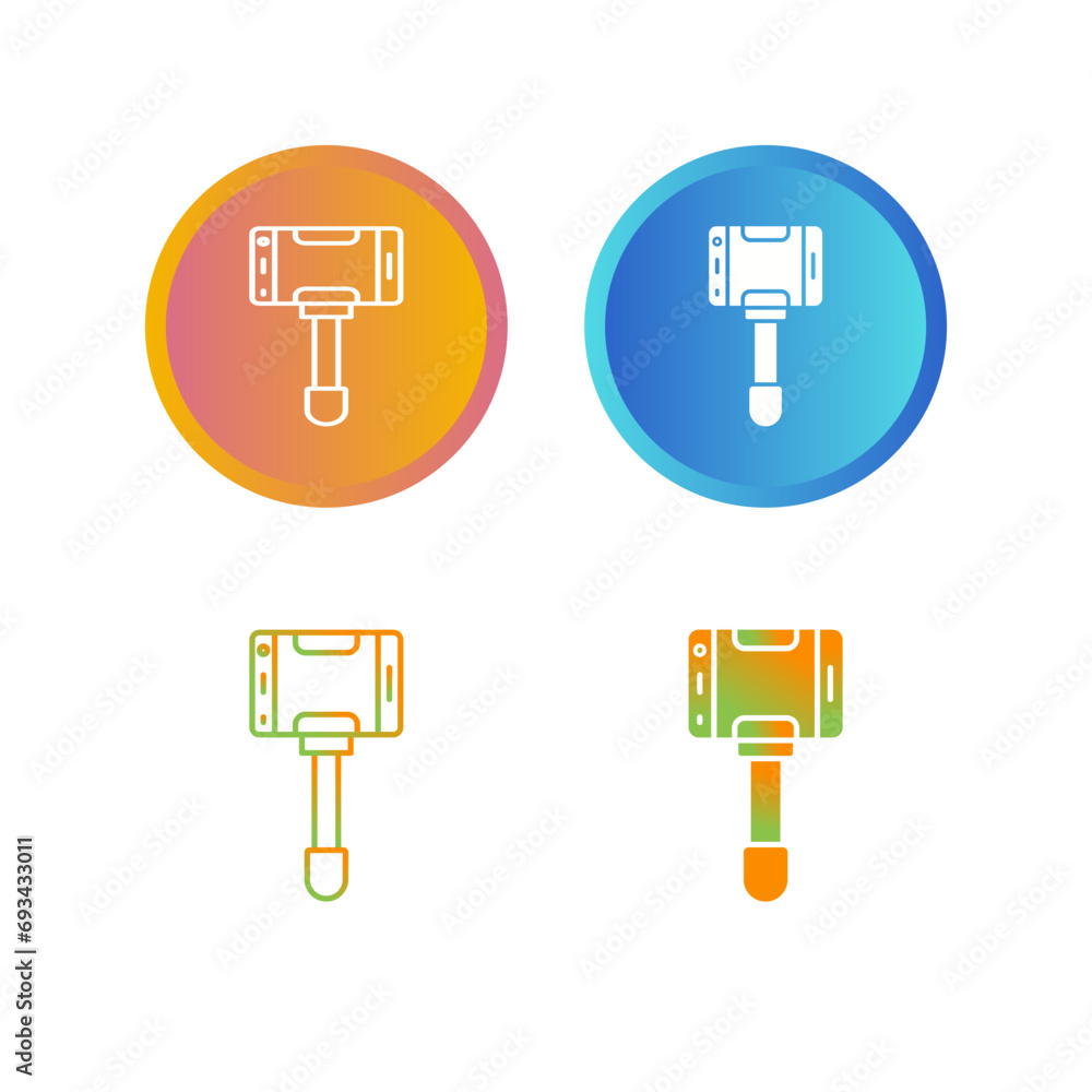 Selfie Stick Vector Icon Selfie Stick Vector Icon