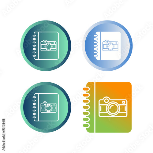Photo Album Vector Icon