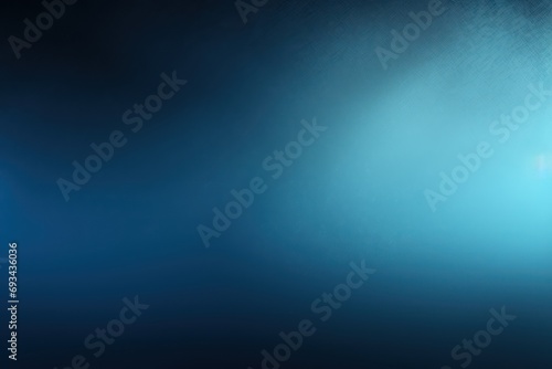 Glowing steel blue black grainy gradient background