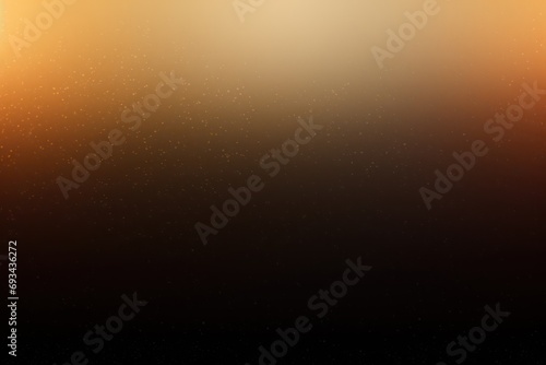 Glowing tan black grainy gradient background