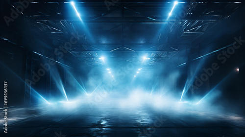 Smoke Fog Mist Laser Show Club Dark Neon Sci Fi