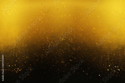 Glowing yellow black grainy gradient background photo