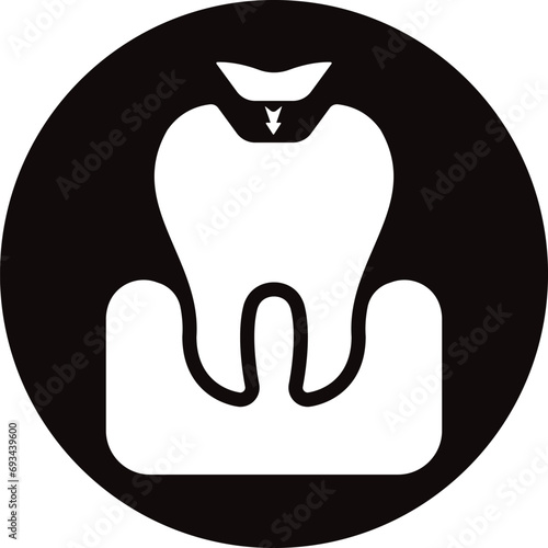 Dental, dental fillings, dentistry icon