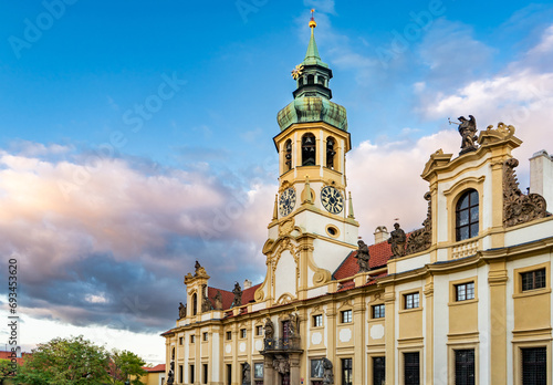 Loreta Monastery in Prague, in baroque style photo