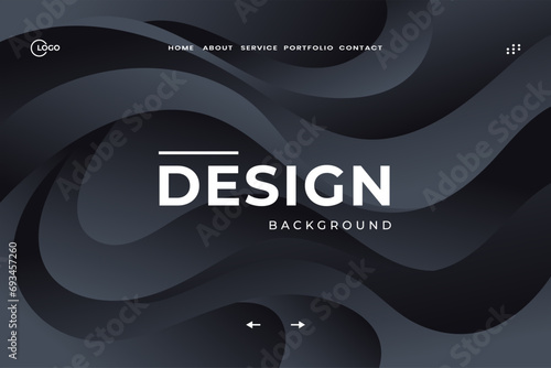 3D Dark Black Abstract Background has a captivating aesthetic that is simply perfect for various purposes. Whether you're designing a website, creating social media graphics, or even printing posters