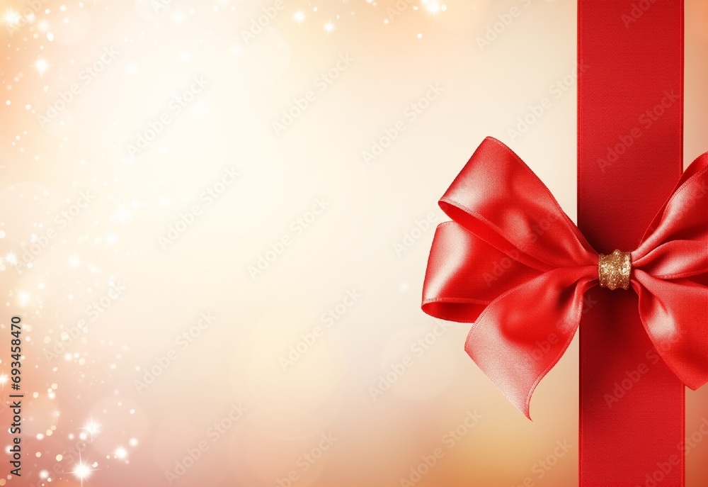 christmas background with ribbon Generated In Ai christmas background with ribbon Generated In Ai