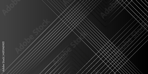 Abstract black background with diagonal lines.Vector monochrome striped texture. Minimal art concept.