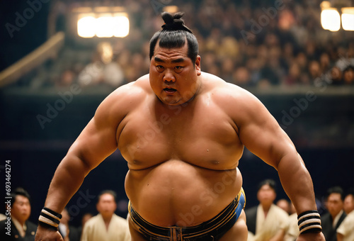 大相撲の選手、力士、お相撲さんのクローズアップ photo