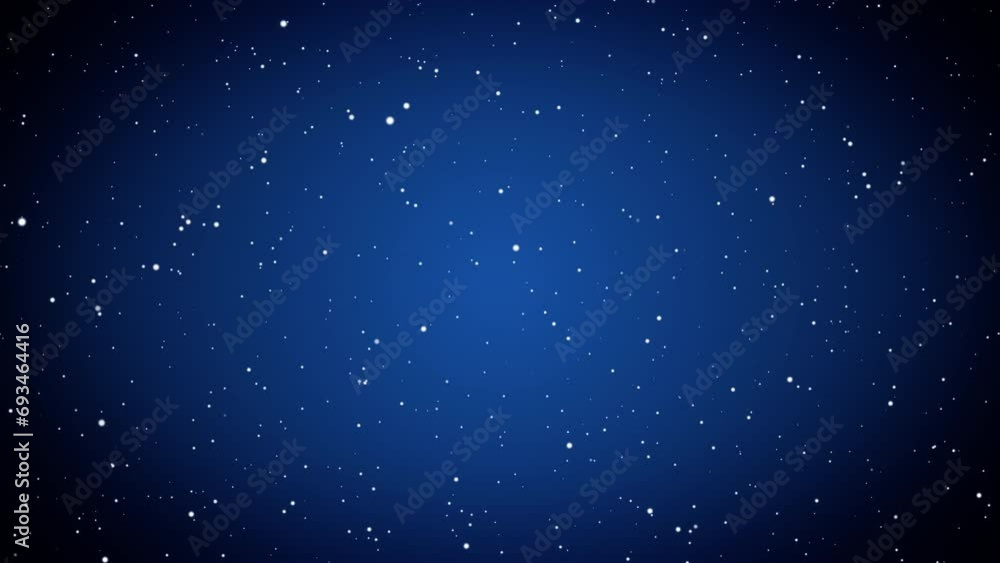 Video animation of falling snowflakes on a blue background. Abstract moving background. Seamless loop. Christmas and vacation concept. Video animation of falling snowflakes on a blue background. Abstract moving background. Seamless loop. Christmas and vacation concept.