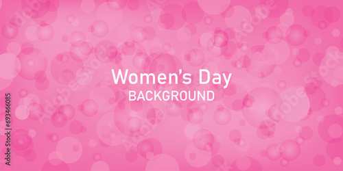 Happy women's day 8th march greeting or wishing card bokeh effect shine background