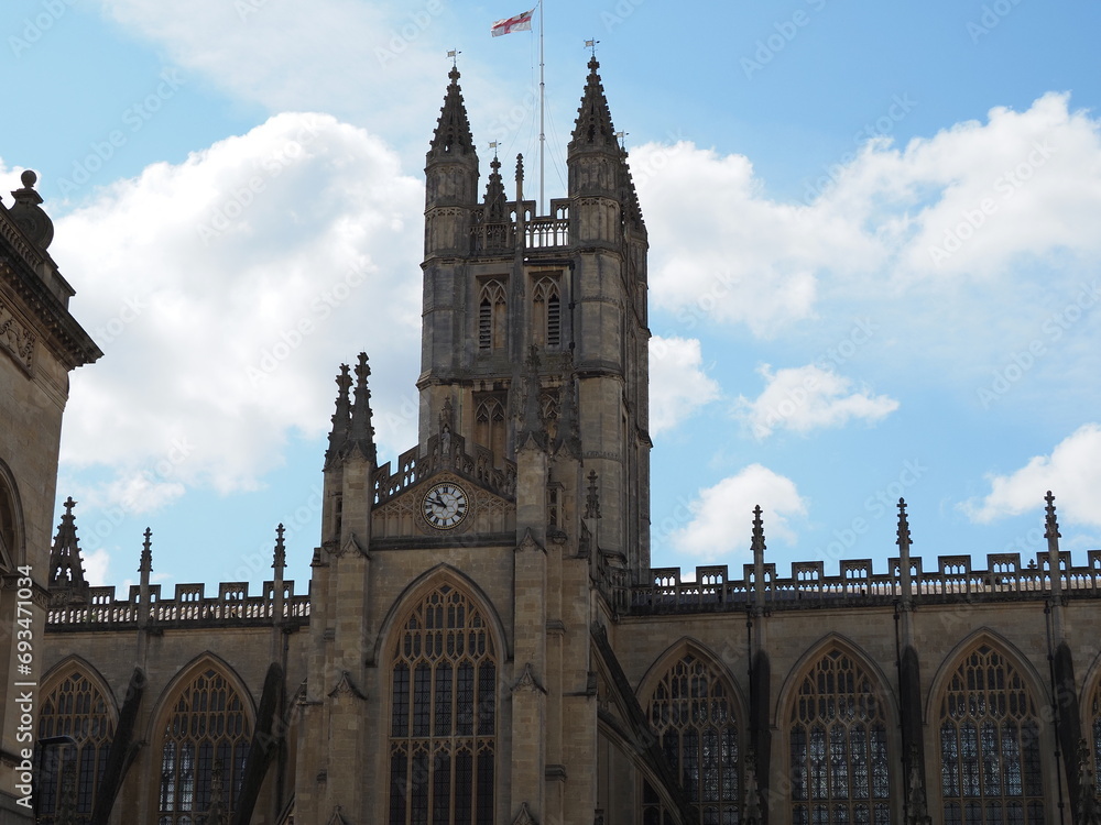 Fototapeta premium Bath - ist eine Stadt im Westen&nbsp;Englands&nbsp;in der&nbsp;Grafschaft&nbsp;Somerset&nbsp;am Fluss&nbsp;Avon