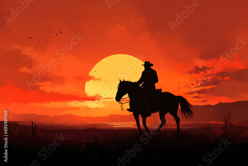 Prairie Sunset Rodeo Adventure