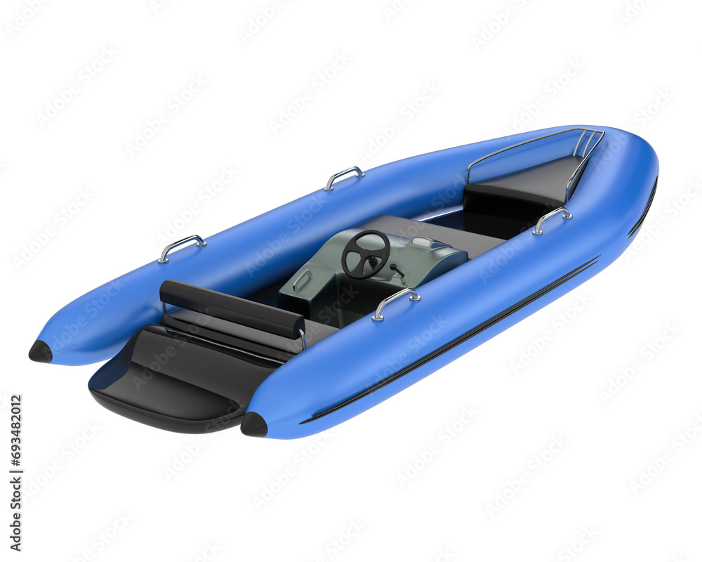 Fishing boat isolated on transparent background. 3d rendering - illustration Fishing boat isolated on transparent background. 3d rendering - illustration