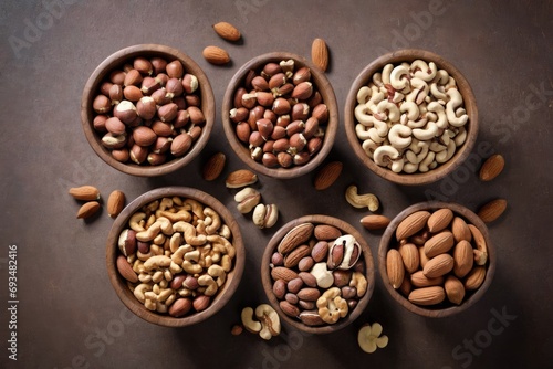 organic nuts snack bowls