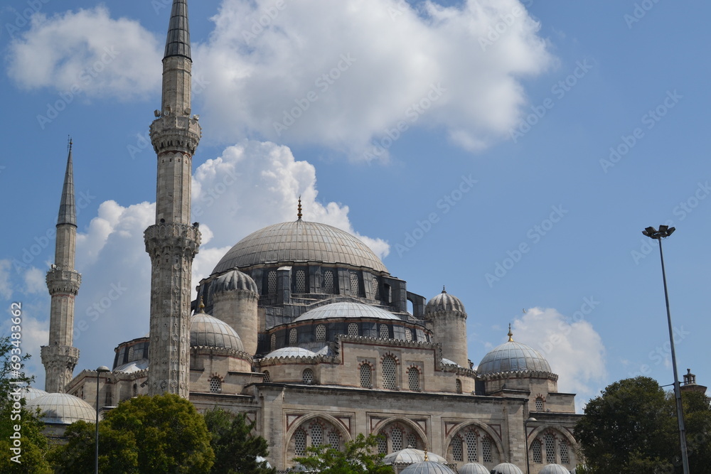 Istanbul, Turquie. Mosquée bleue (Sultanahmet Camii)