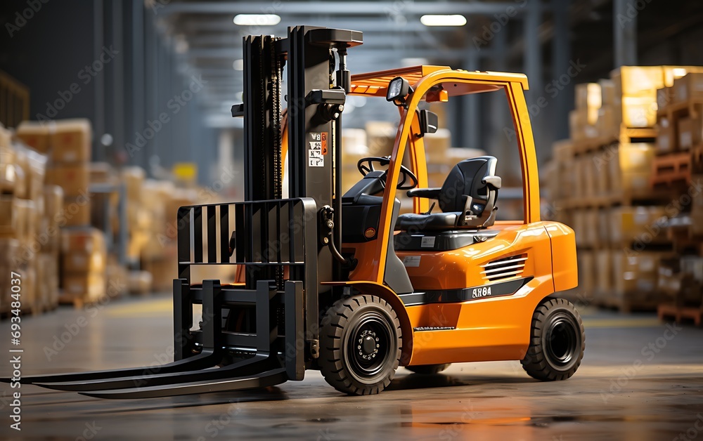 Forklift loader in warehouse. Forklift loader in warehouse. Forklift loader in warehouse. Forklift loader in warehouse.