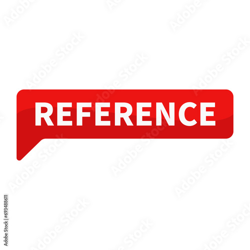 Reference In Red Rectangle Shape For Information Education Announcement Suggestion Knowledge 