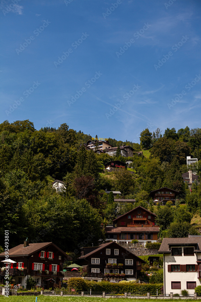 A little of the charm of Swiss villages A little of the charm of Swiss villages