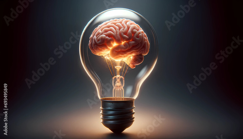 Illuminated Mind: Conceptual Representation of Ideas and Intellect photo