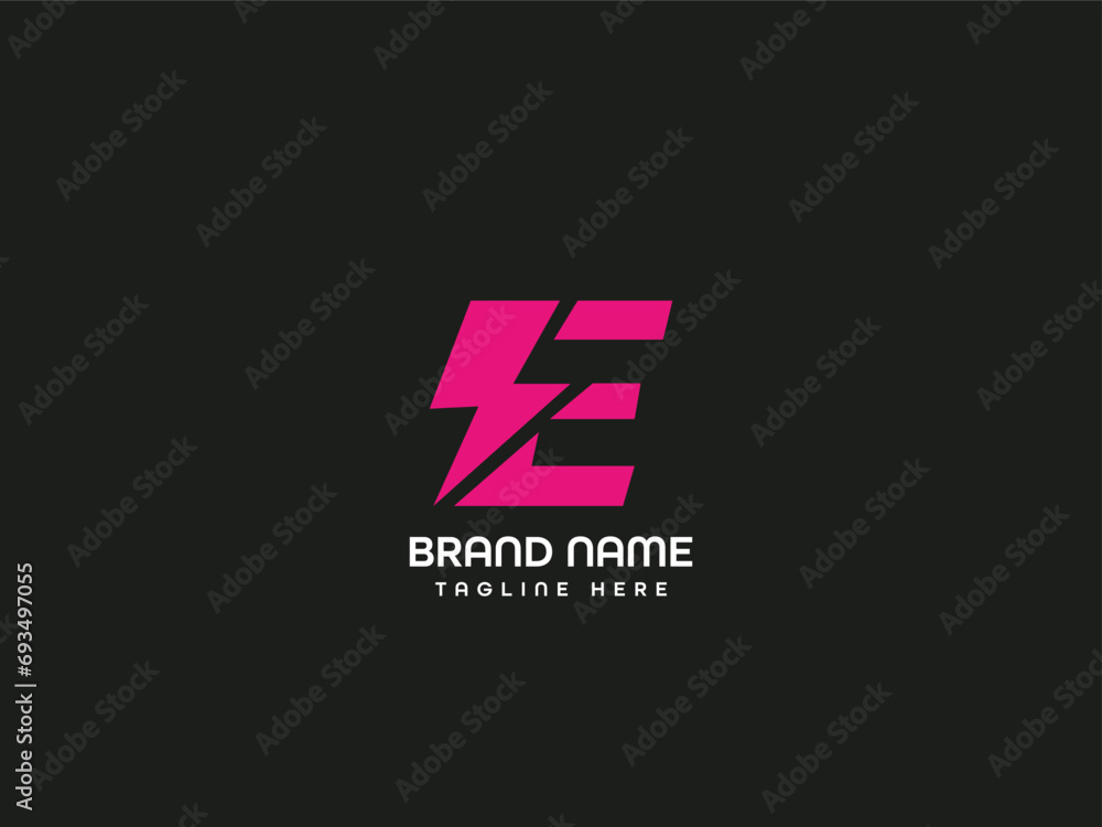 Fototapeta premium modern letter logo design