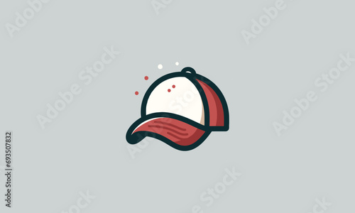 basball cap vector illustration flat design