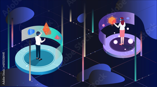 Metaverse, Augmented Reality, Virtual Reality, Virtual Space, Hologram, Technologies, VR, Game, Meta, Verse