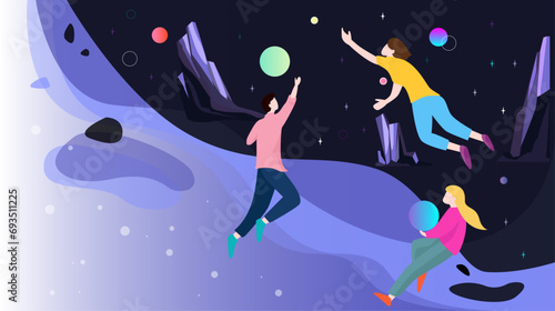 Virtual Reality, Virtual Space, Metaverse, Meta, Verse, Game