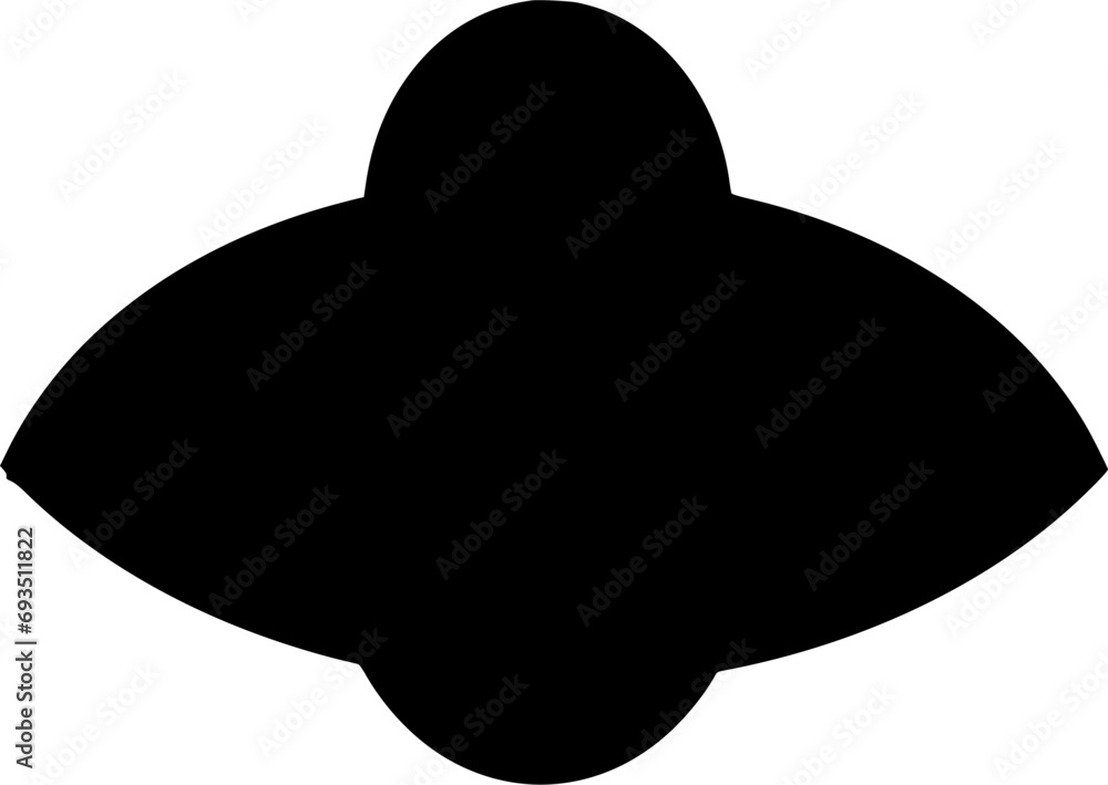 Vector silhouette of Spaceship on white background
Vector silhouette of Spaceship on white background