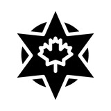 canada glyph icon