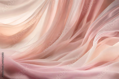 Soft Pink chiffon fabric texture background - Ethereal Texture Background.
