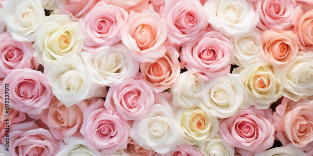 Roses stock photo close up pink, white rose flowers stock photo, in the style of pastel palette, Roses stock photo close up pink, white rose flowers stock photo, in the style of pastel palette,