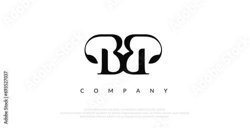 Initial BB Logo Design Vector 