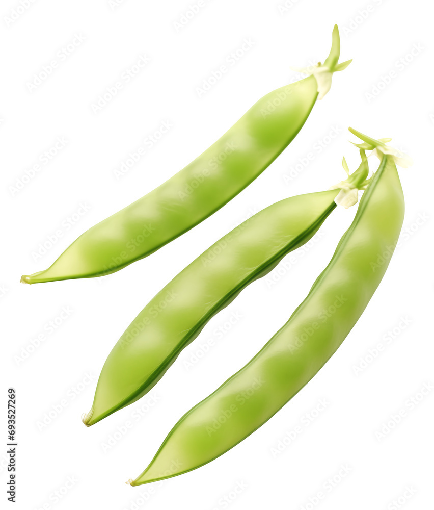 sugar snap peas isolated on white background sugar snap peas isolated on white background