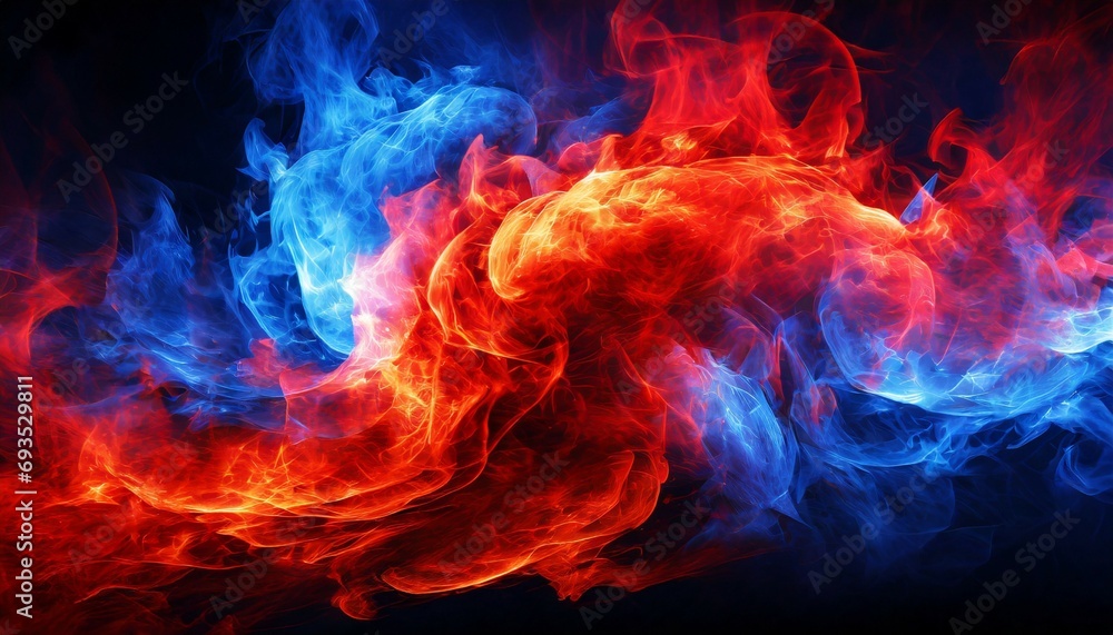 red and blue fire red and blue fire
