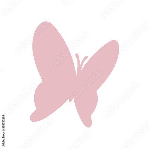 Butterfly Papillon Pink Butterflies © Nareerat