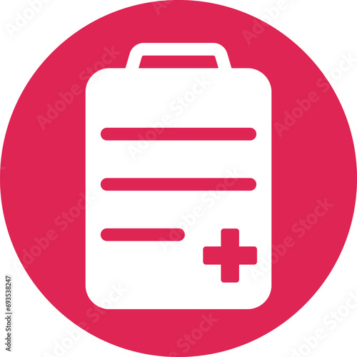 Health, medical, medical report icon